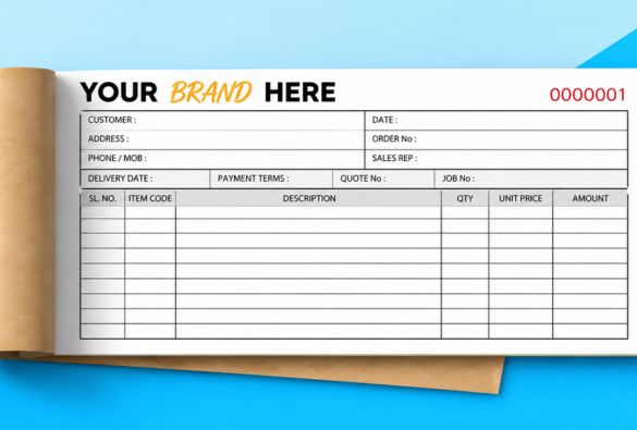 Invoice Books and Notepads