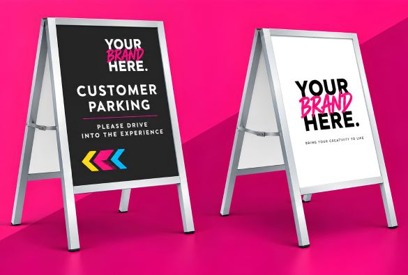 Free-Standing Displays